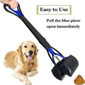 Poop Scooper for Dog Jaw Clamp Heavy Duty Long Handle Poop Scooper for Dog Pet Cat for Grass Gravel Pick pet pooper collector Poop Scooper for Dog Jaw Clamp Heavy Duty Long Handle Poop Scooper for Dog Pet Cat for Grass Gravel Pick pet pooper collector
